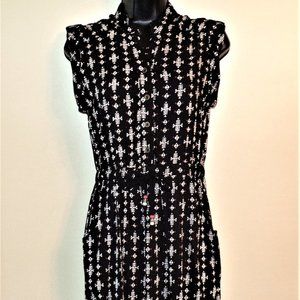 Angie NWT Black & White Short Casual Dress